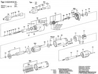 Bosch 0 602 413 264 ---- H.F. Screwdriver Spare Parts